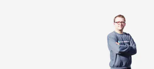 picture of Andrei Sandu standing with arms folded