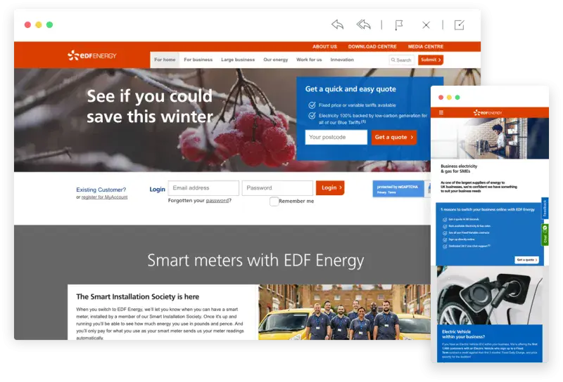 EDF Energy screenshot