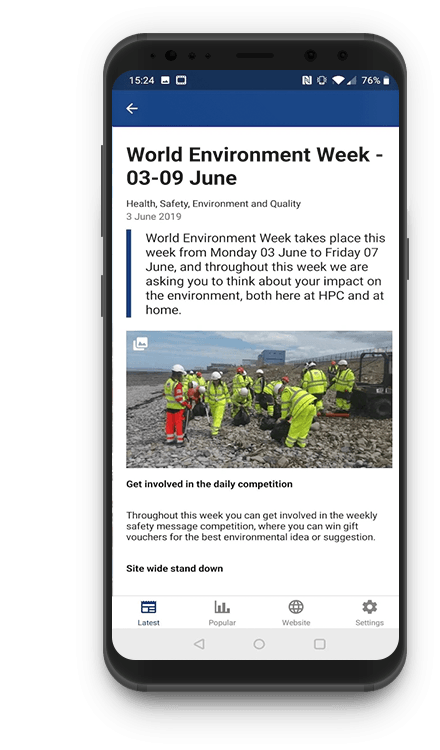 News on the HPC App