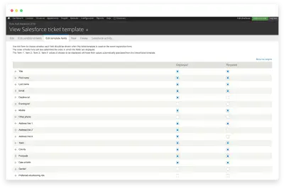 CHSW Salesforce edit page screenshot