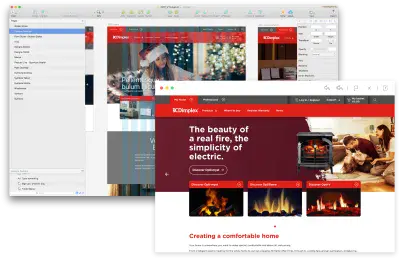 Dimplex design and build screenshot
