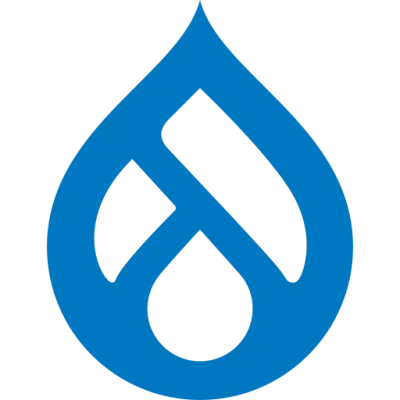 2024 Drupal logo in brand blue