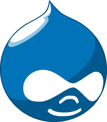 The Drupal 7 "Druplicon" icon