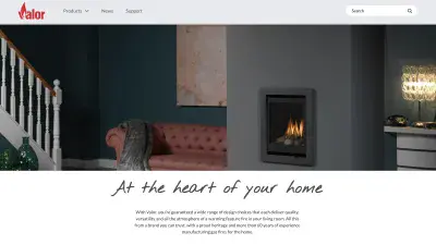 Another GDHV brand site, Valor