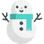 Spinning snowman animation